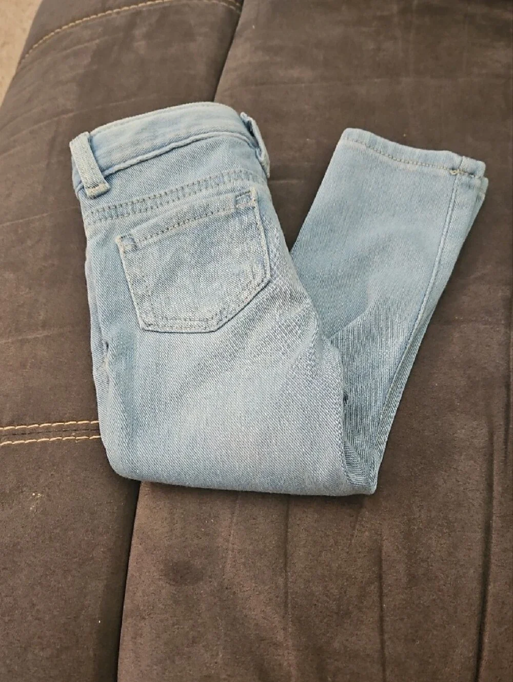 GAP Light Blue Skinny Jeans with Heart Accents